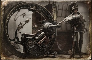 il modellino Modern Steam Monobike 1896 di Stefano Marchetti